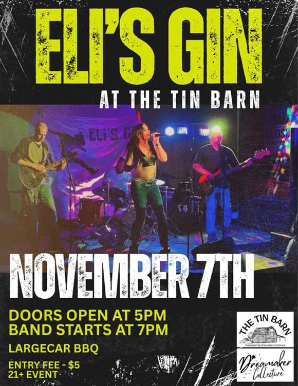 LIVE: Eli’s Gin