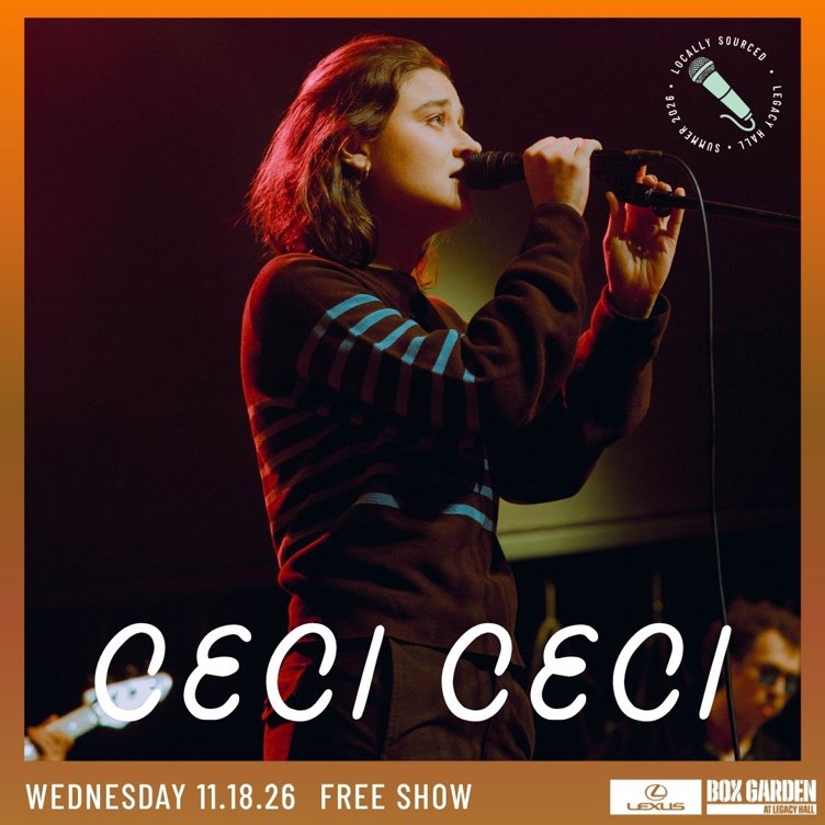 ceci ceci | Locally Sourced Concert Series