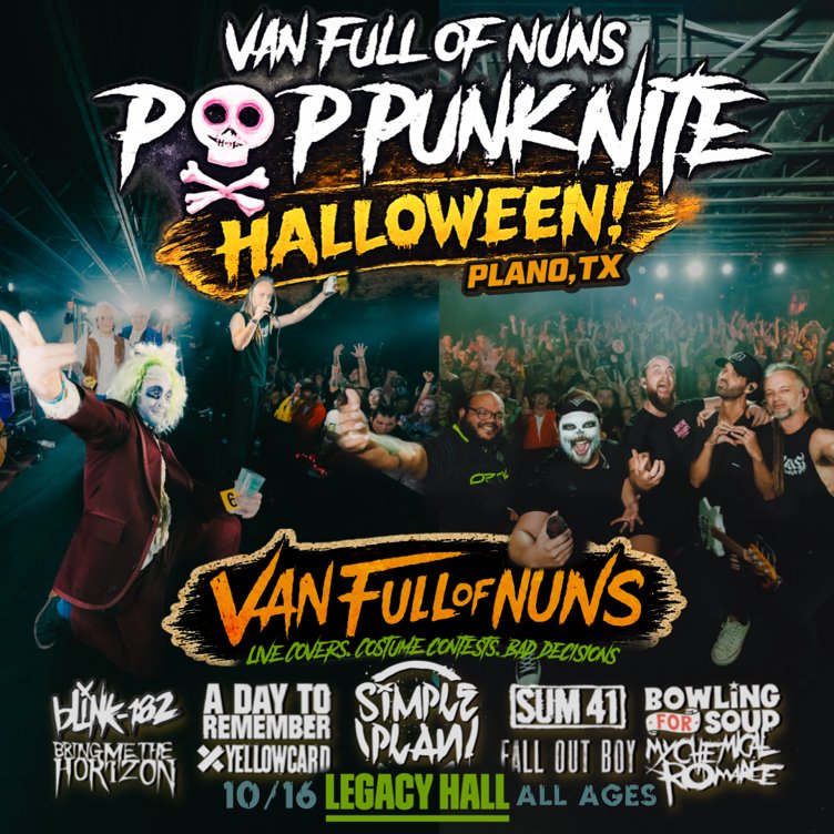Van Full Of Nuns | Pop Punk Halloween Nite