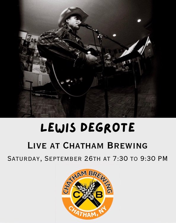 Lewis DeGrote at Chatham Brewing