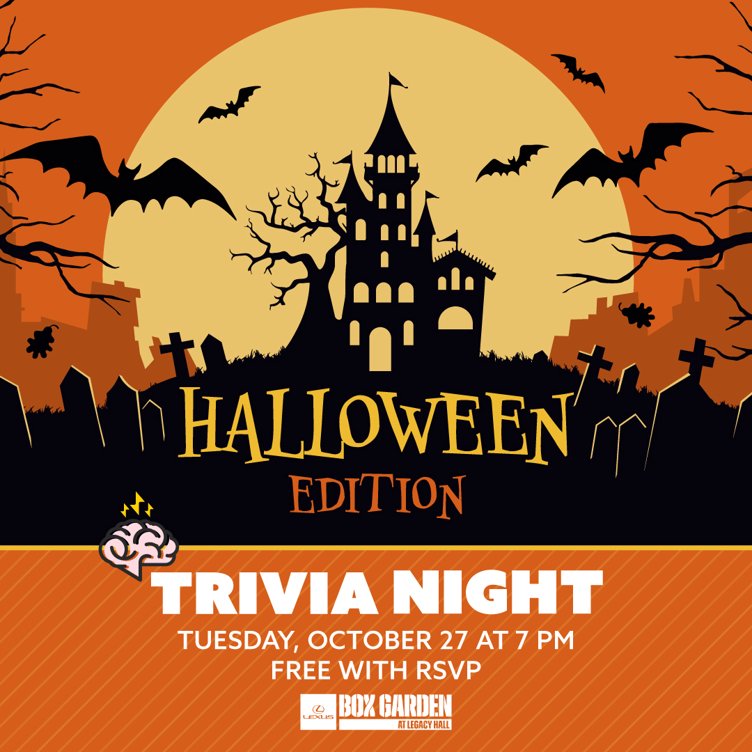 Halloween Themed Trivia Night