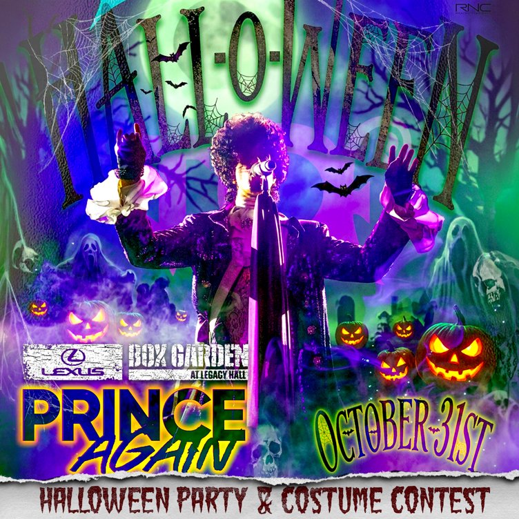 Hall-O-Ween Party with Prince Tribute: Prince Again