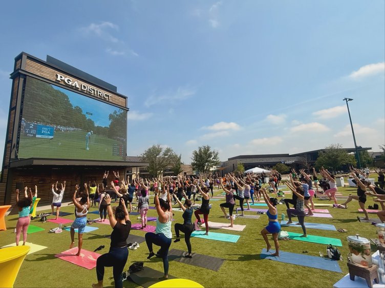 Yoga & Mimosas