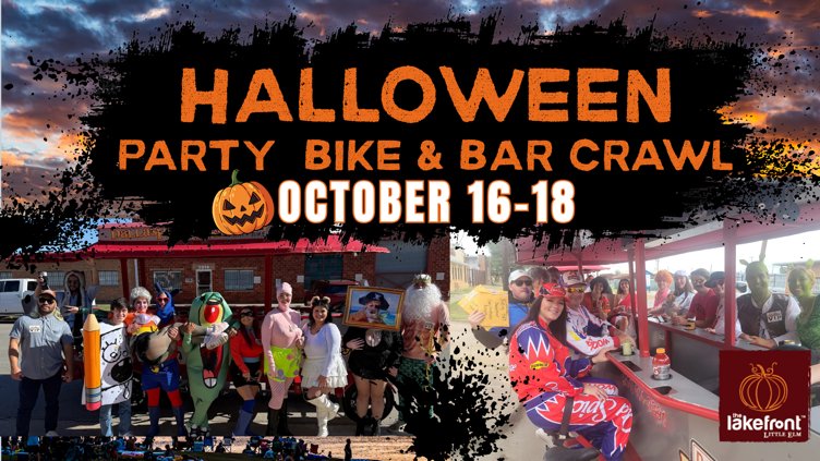 Halloween Party Bike & Bar Crawl