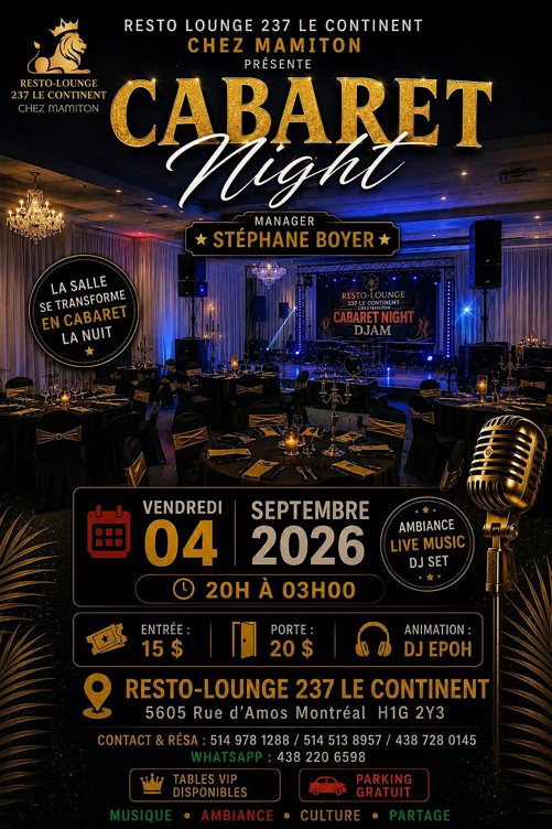 Cabaret Night Jam