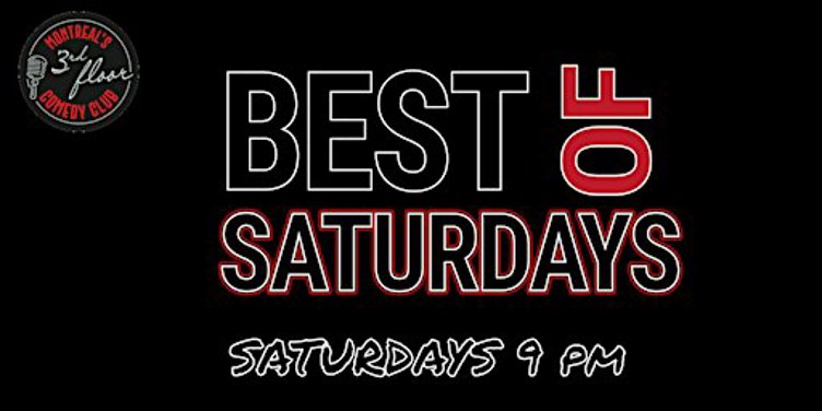 Best of Saturdays Live Comedy Show | 3rd Floor Comedy Club