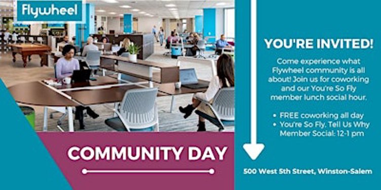 Community Day at Flywheel Winston-Salem!
