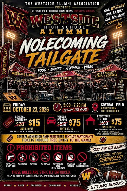 WHS Alumni Nolecoming Tailgate