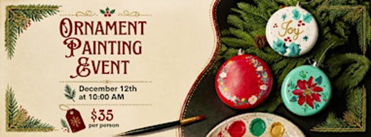 Ornament Painting Class