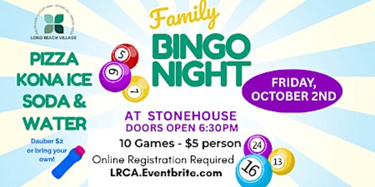 LRCA Bingo Night