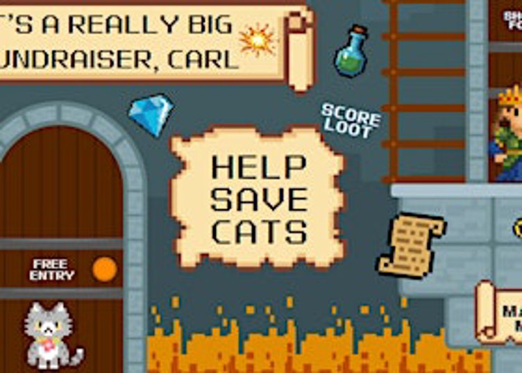 IT’S A REALLY BIG FUNDRAISER, CARL