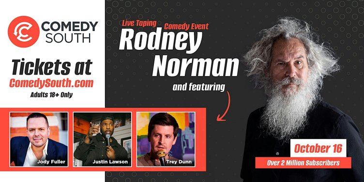 Rodney Norman @ Comedy South's LIVE Recording Event