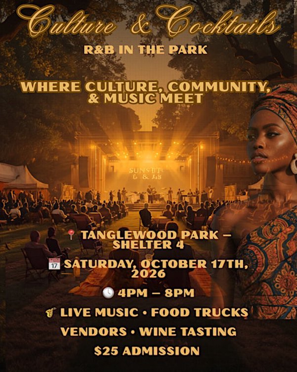 Culture and Cocktails R&B in the park