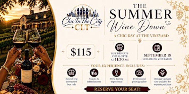 The Summer Wine Down: A Chic Day at the Vineyard