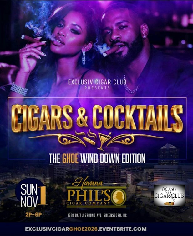 Exclusiv Cigar Club's - Cigars and Cocktails- GHOE Wind Down Edition