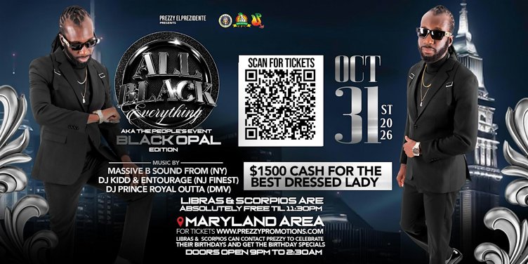 Prezzy's Annual All Black Everything 2026