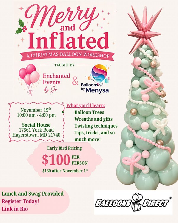 Merry & Inflated Balloon Workshop