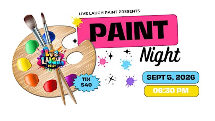 Live. Laugh. Paint! Last Sunset of Summer