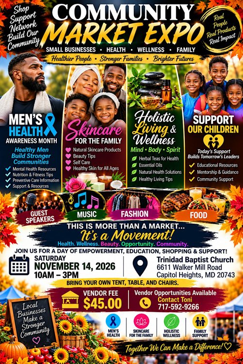 Community Market Expo Event