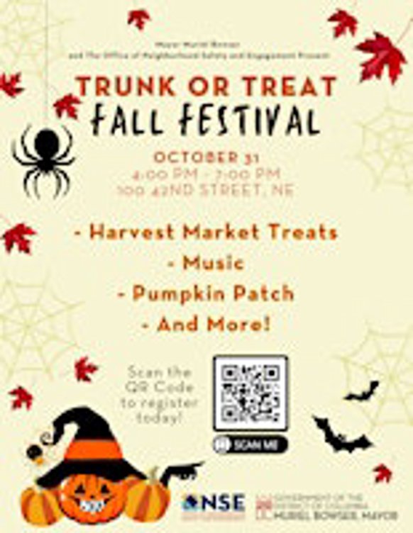 ONSE 4th Annual Trunk or Treat Fall Festival