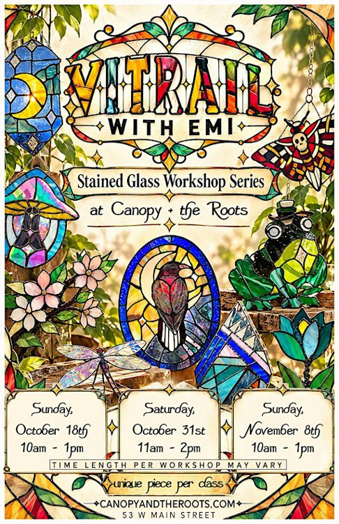 Vitrail with Emi : Stained-Glass Workshop Series
