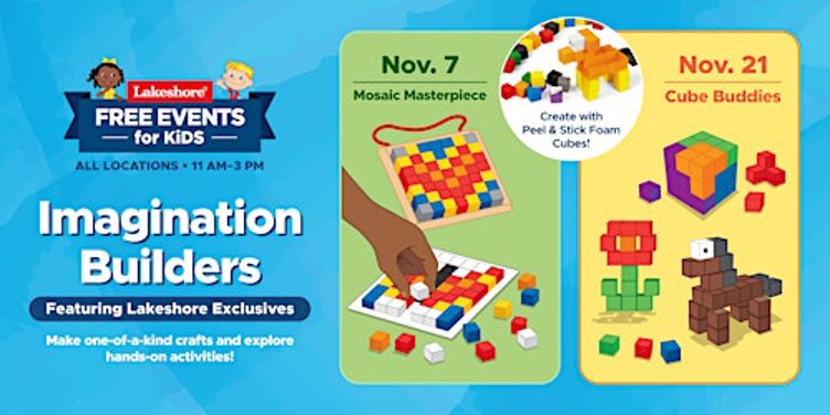 Free Kids Event: Imagination Builders (Milwaukee)