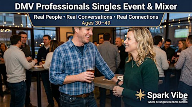 Baltimore Singles Event: Meet & Mingle with Singles 30–49