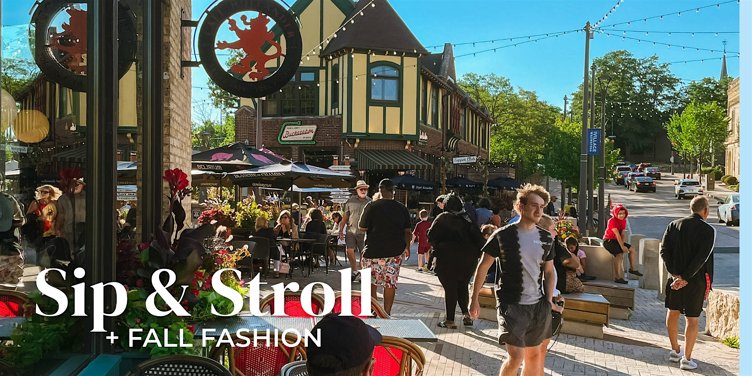 Village Sip & Stroll: Fall Fashion