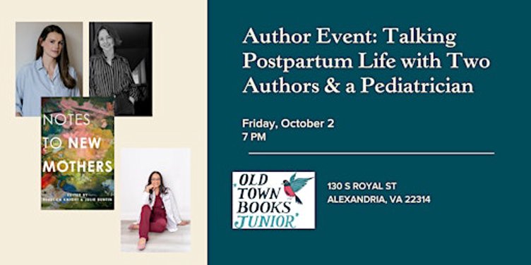 Talking Postpartum Life with Two Authors & a Pediatrician