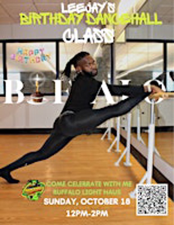 Leejays Birthday Dancehall Class