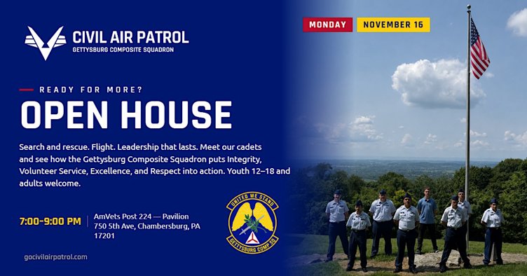 Squadron Open House - New Members and Parents