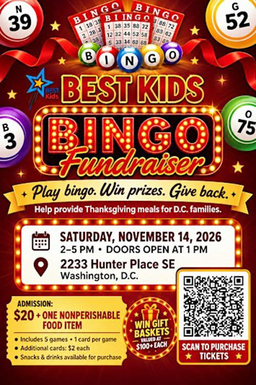 Bingo for a Cause: Feeding Families with BEST Kids