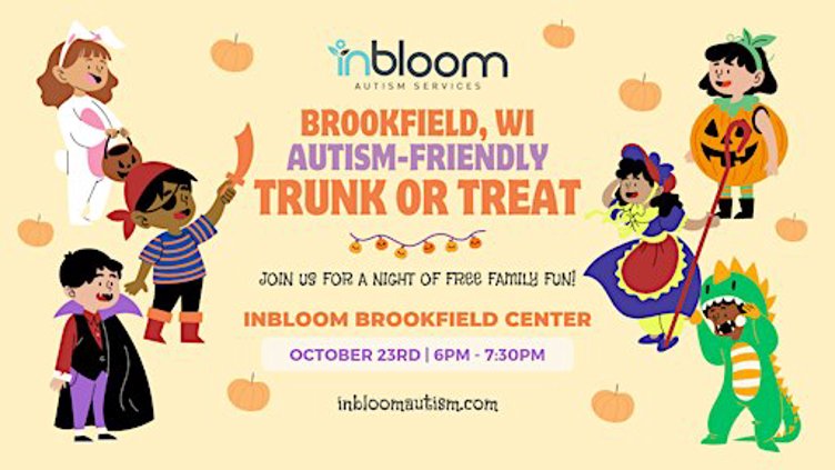 Autism-Friendly Trunk or Treat Event in Brookfield, WI