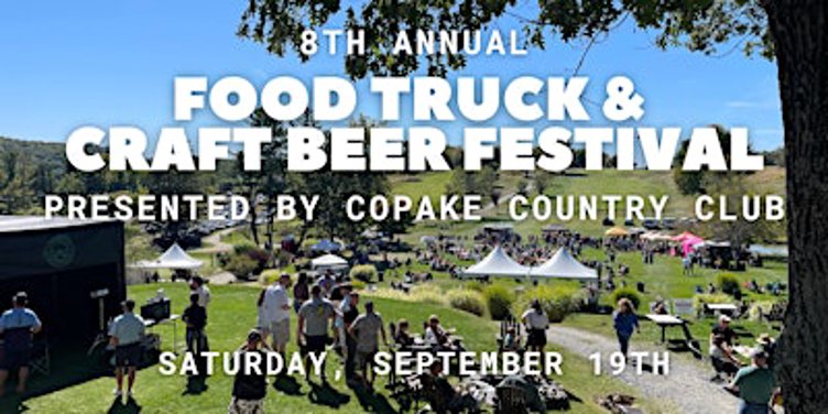 Copake Country Club | 8th Annual Food Truck & Craft Beer Festival