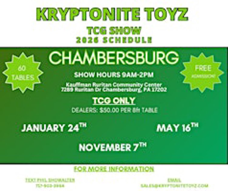 Chambersburg Pokemon & TCG Show
