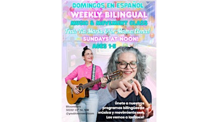 Domingos en Español - Weekly Bilingual Music & Movement