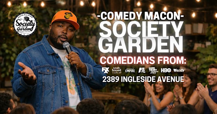 Comedy Macon | Society Garden
