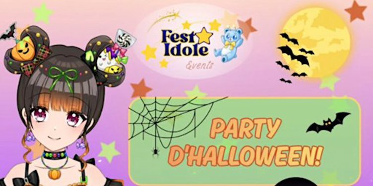 Fest✰Idole - J-Pop Halloween Party (RPD + Karaoke)