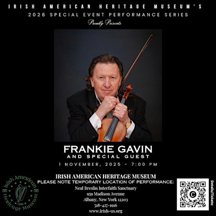 IAHM 2026 Special Event Performance Series: FRANKIE GAVIN and Special Guest
