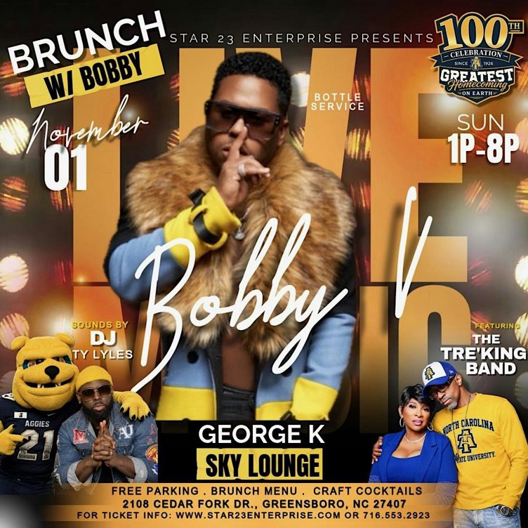I ❤️ R&B w/ Bobby V — Brunch & Day Party | GHOE 100