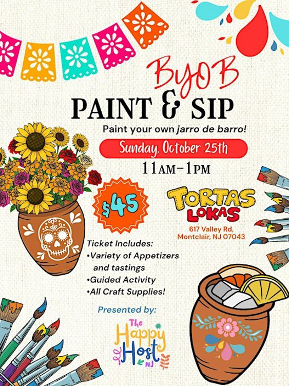 Paint & Sip at Tortas Lokas!