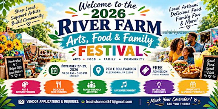 2026 River Farm Arts, Food & Family Festival