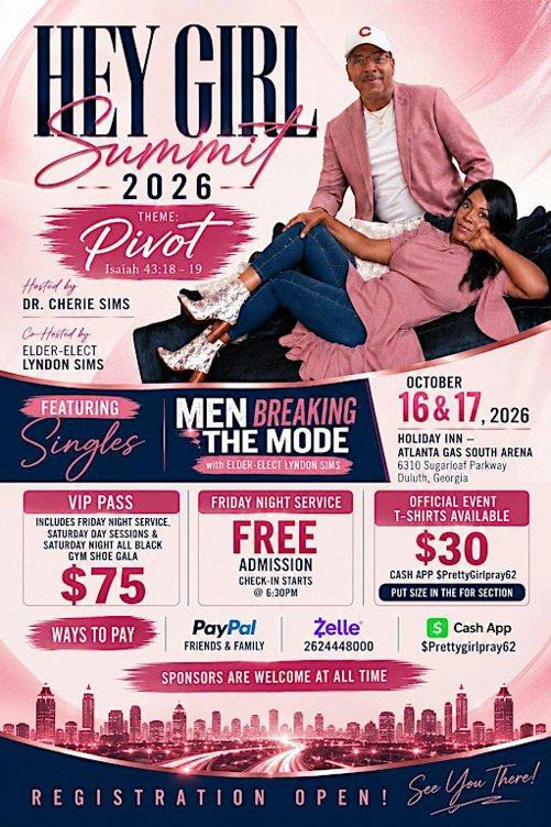 Dr. Cherie Sims Hey Girl Summit