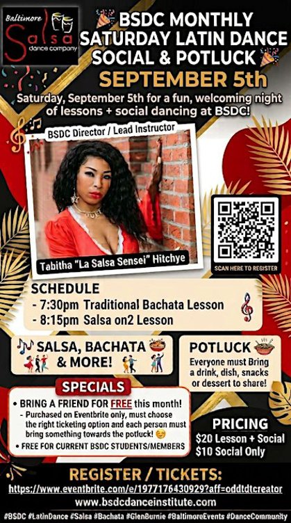 BSDC First Saturday Social: Community Night + Potluck