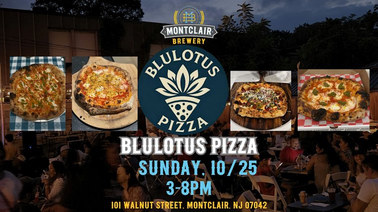 BluLotus Pizza at Montclair Brewery