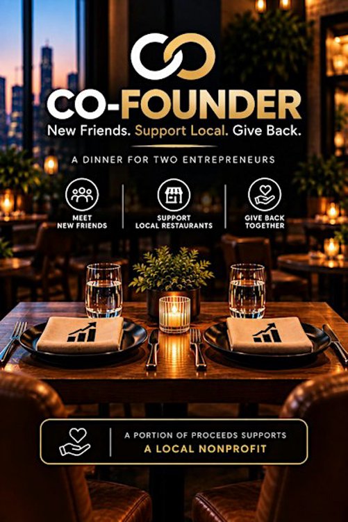 Co-Founder: Dinner with Entrepreneurs - Annapolis: Dinner for a Cause