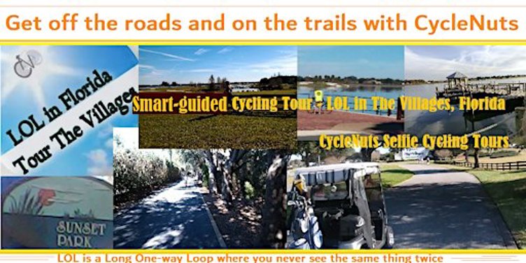 The Villages, FL - SPECIAL DISCOUNT DEAL - CycleNuts Tour and Hampton Inn