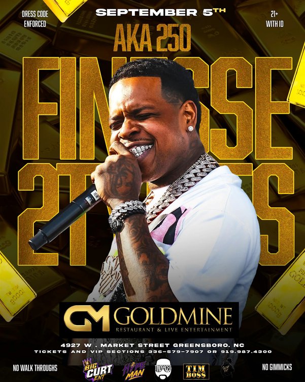 FINESSE2TYMES AT GOLDMINE!