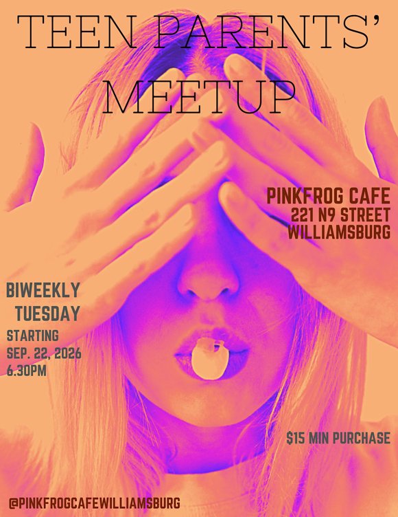 Teen Parents’ Meetup at pinkFROG cafe