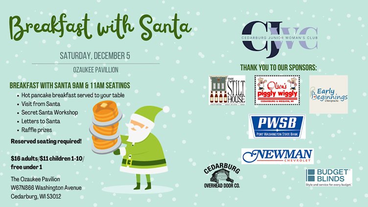 CJWC Breakfast with Santa